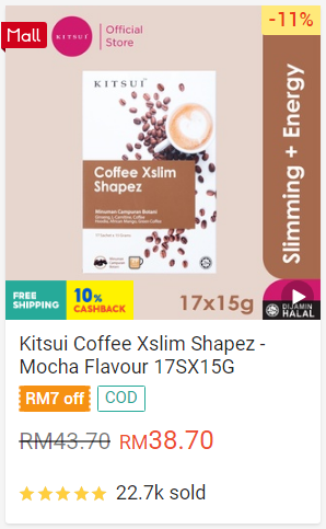 Top Sold Product - Coffee Xslim Shapez